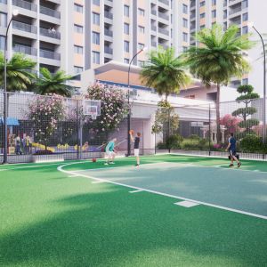 Millennium Samriddhi samriddhi amenities (basket ball)