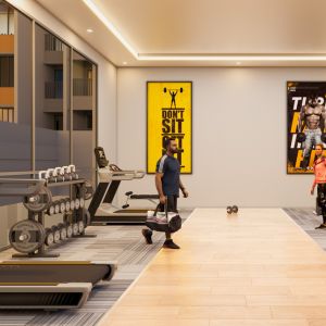 Millennium Samriddhi samriddhi amenities (gym)
